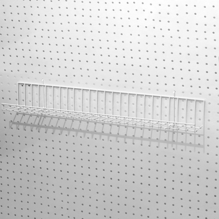 Полка АК без боковин -ЭП, 60&times;11&times;11 см, цвет белый