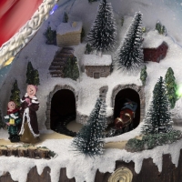 Светодиодная фигура «Дед Мороз и паровоз» 23 × 32 × 16 см, полистоун, батарейки ААх3 (не в комплекте), USB, свечение мульти (RGB) Светодиодная фигура «Дед Мороз и паровоз» 23 × 32 × 16 см, полистоун, батарейки ААх3 (не в комплекте), USB, свечение мульти (RGB)