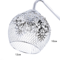 Люстра "Лаура" 3x60Вт E27 хром 54х54х29 см. Люстра "Лаура" 3x60Вт E27 хром 54х54х29 см.