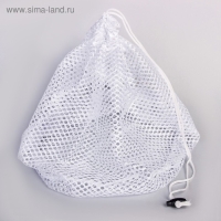 Мешок для стирки белья Доляна, 30&times;40 см, крупная сетка, белый