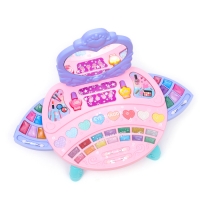Набор косметики для девочки "Сверкающая мечта", столик с зеркалом