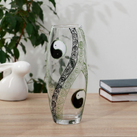 Ваза FLORA "Инь-Янь" d-7,5см 10х26см Ваза FLORA "Инь-Янь" d-7,5см 10х26см