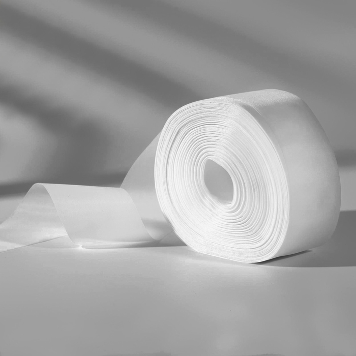 Лента капроновая, 50 мм, 100 &plusmn; 5 м, цвет белый