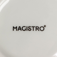 Чайник фарфоровый заварочный Magistro &laquo;Бланш&raquo;, 600 мл, цвет белый