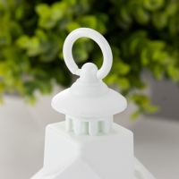 Ночник "Свеча в кубе" 3хLR1130 белый 5х9х14,5 см RISALUX