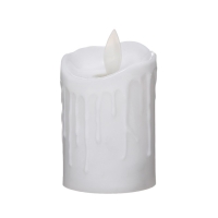 Ночник пластик "Восковая свеча" от батареек CR2032x2 5,3х5,3х7,2 см RISALUX Ночник пластик "Восковая свеча" от батареек CR2032x2 5,3х5,3х7,2 см RISALUX