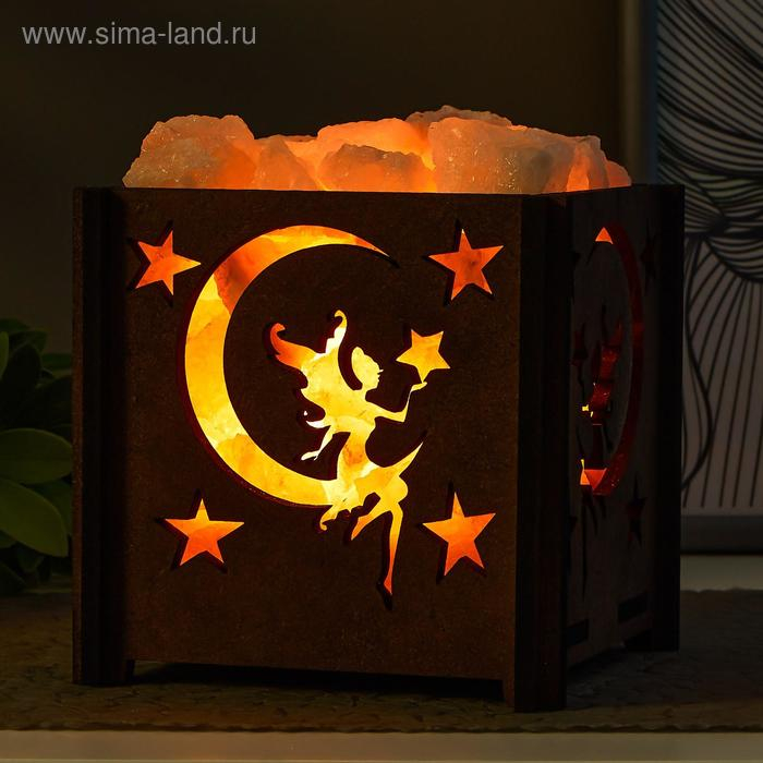 Соляной светильник Соляной светильник "Корзина Б Фея" E14 15Вт 1,8кг диммер 14х14х18 см