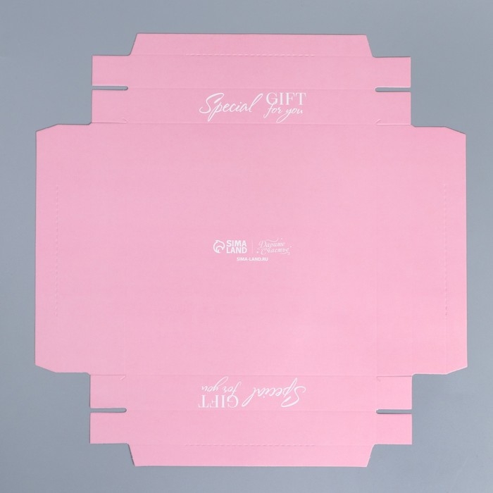 Коробка кондитерская для муссовых пирожных &laquo;Love&raquo;, 17.8 х 17.8 х 6.5 см