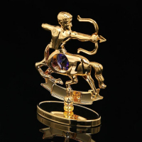 Сувенир знак зодиака &laquo;Стрелец&raquo;, 9,5&times;4&times;6,5 см, с кристаллом