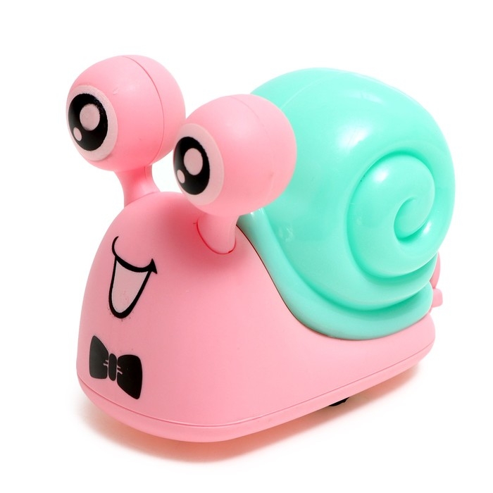 Заводная игрушка &laquo;Улитка&raquo;, световые эффекты, цвета МИКС