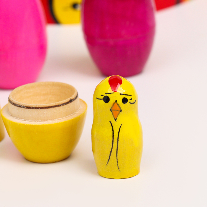 Матрёшка-сказка &laquo;Курица-наседка&raquo;, 11 в 1