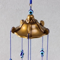 Музыка ветра металл "От сглаза" 6 колокольчиков 45х7,5х7,5 см Музыка ветра металл "От сглаза" 6 колокольчиков 45х7,5х7,5 см