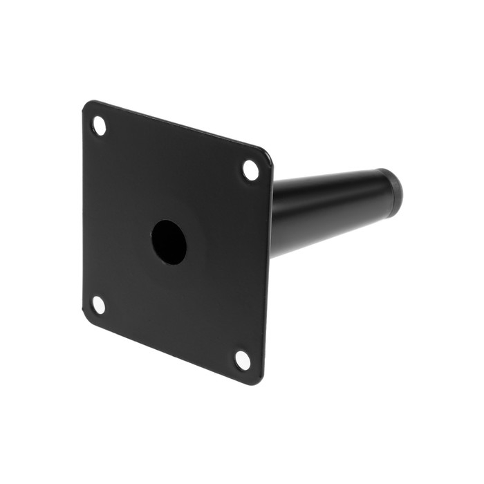 Опора мебельная CAPPIO OP07,h=100мм,толщ площ 1,8,  цвет матовый черный