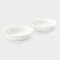 Тарелки глубокие WY Renessans, 850 мл, d=22.5 см, фарфор, белые