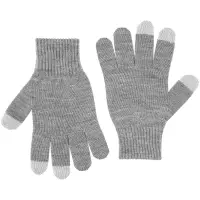 Перчатки сенсорные Real Talk, серые, размер S/M