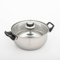 Кастрюля, 3.7 л, d=22 см, капсульное дно, индукция