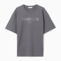 Футболка женская KAFTAN: Prosecco цв. серый, р-р 44-46