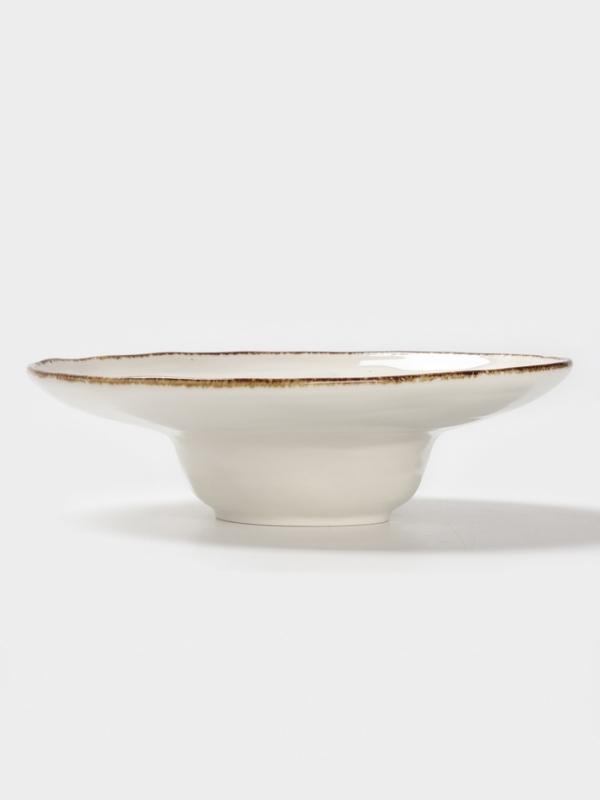 Тарелка для пасты Magistro "Alpine Frost" 25см 25,6х7,5 цвет белый