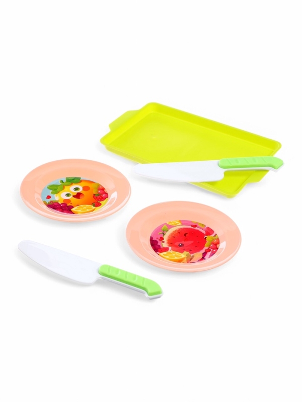 Игровой набор "Супершеф" корзина с продуктами и посудкой, 28 предметов