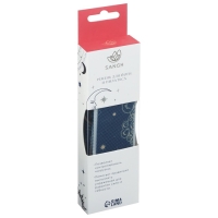 Ремень для йоги Sangh Moon, 180 х 4 см, цвет синий