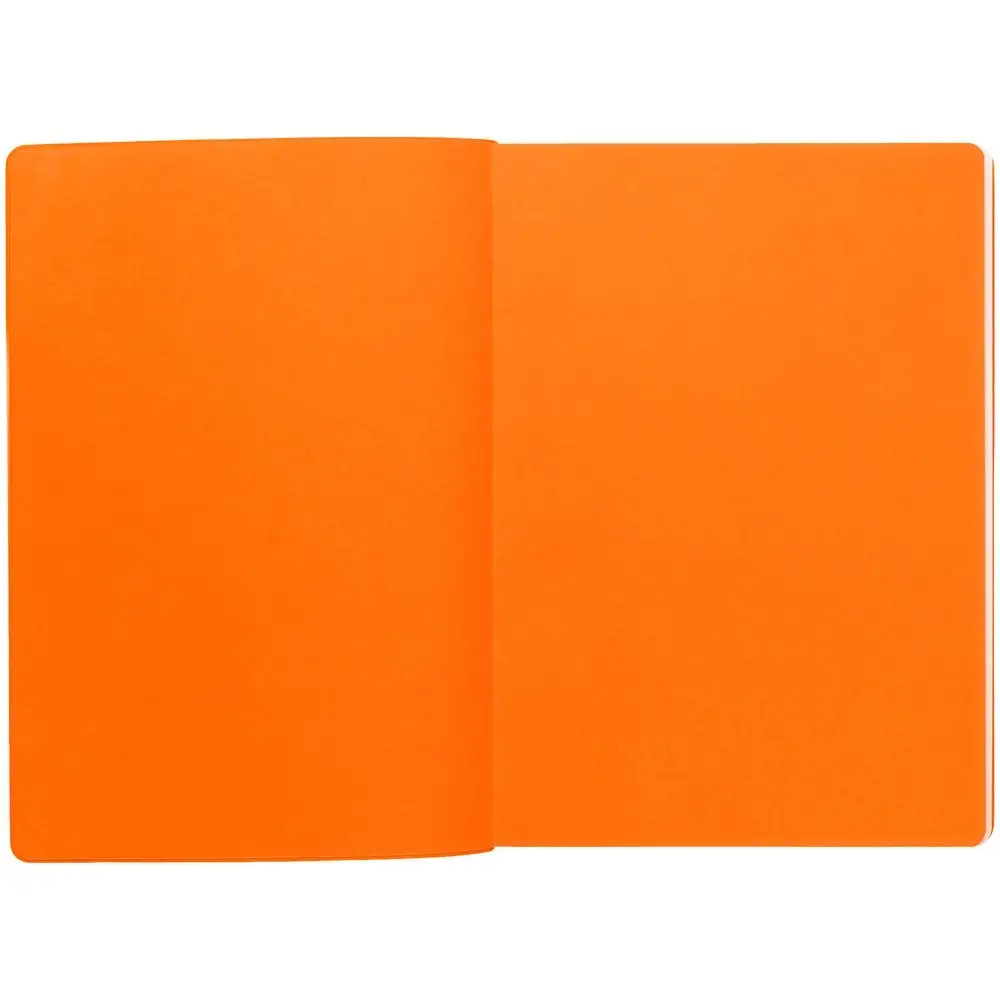 Ежедневник Flexpen Black, недатированный, черный со светло-оранжевым