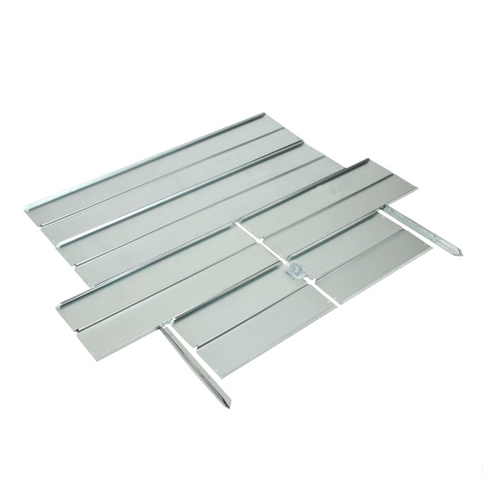 Грядка оцинкованная, Г-образная, угловая, 153 &times; 93 &times; 34 см, Greengo