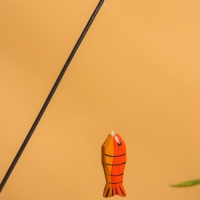 Сувенир &laquo;Кот рыбак в рубашке&raquo;, 6&times;8&times;16 см, дерево