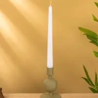 Подсвечник на 1 свечу "Кипарис" с 1 сферой 7,5х7,5х11,5 см