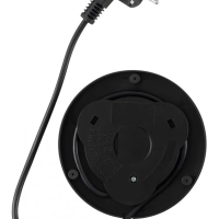 Чайник HYK-G3509 1.7л. 2200Вт черный прозрачный