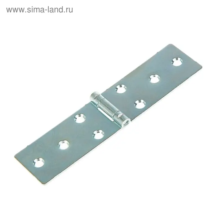 Петля карточная, 140&times;34 мм, покрытие цинк