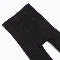 Колготки детские &laquo;вертикальная полоска&raquo;, цвет графит, рост 116-122