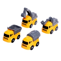Интерактивный набор-парковка &laquo;Приключения на стройке&raquo;, 4 машинки в наборе, подвижные элементы, аксессуары
