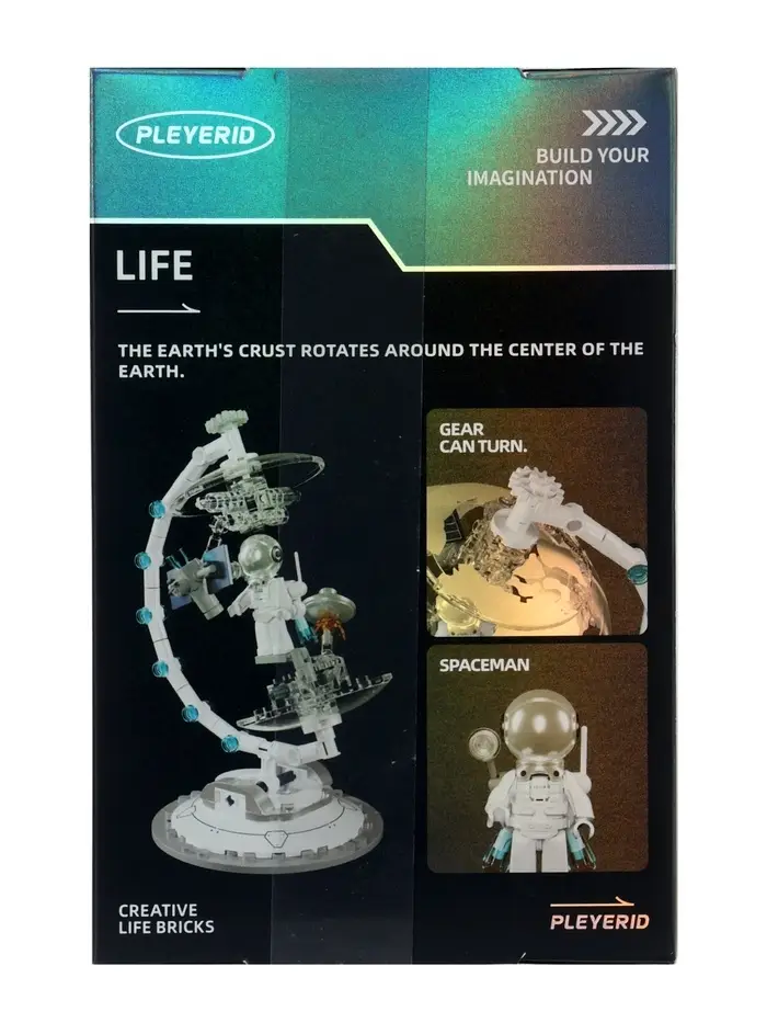 Конструктор Модельки "Космонавт", 137 деталей