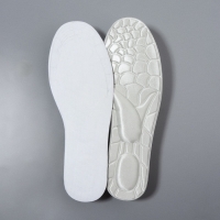 Стельки для обуви, универсальные, р-р RU до 44 (р-р Пр-ля до 46), 28 см, пара, цвет серый