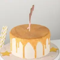 Набор топперов для торта &laquo;Сердечки&raquo;, 3 шт, 20&times;13 см, цвет розовый