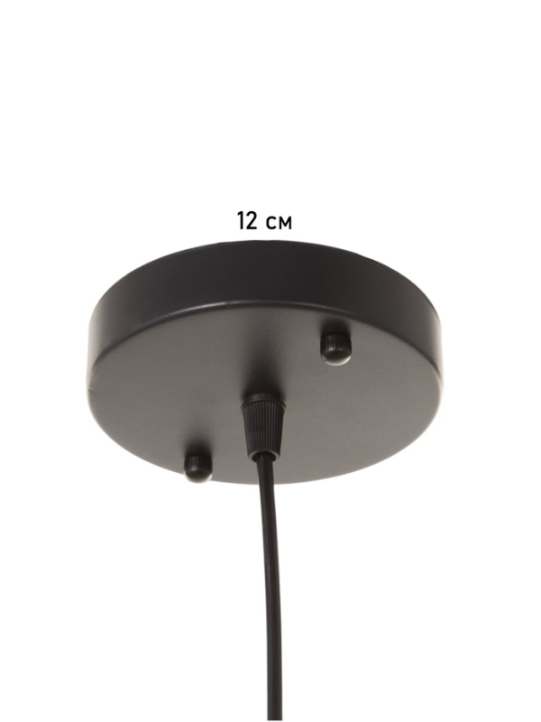 Светильник BayerLux ЭКО "Кен" 1х40Вт Е27 черный/коричневый 23х23х100см