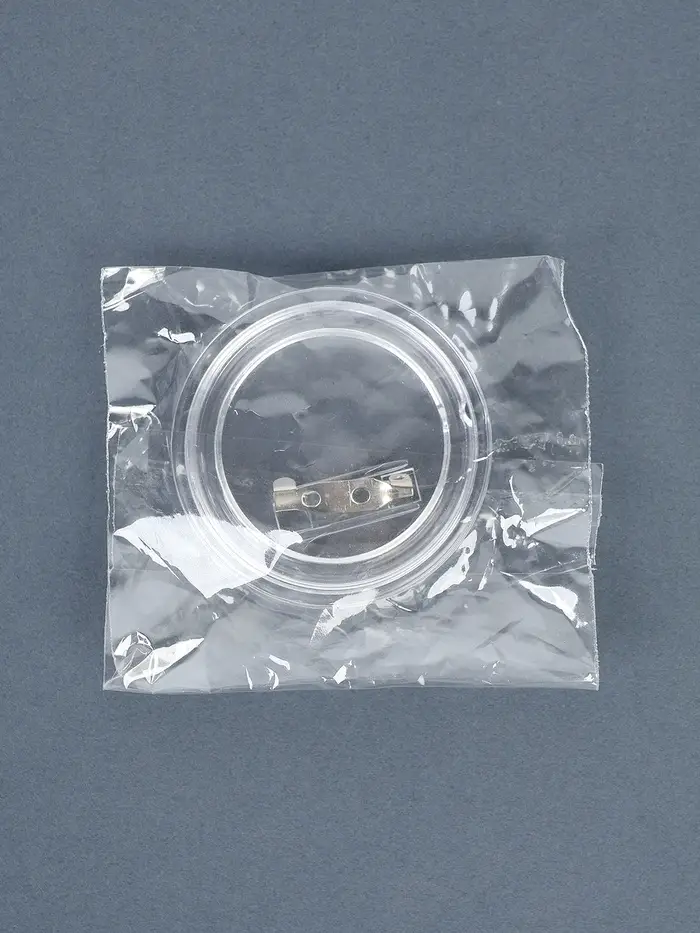 Заготовка акрилового значка, диаметр 4,4 см, набор 10 шт