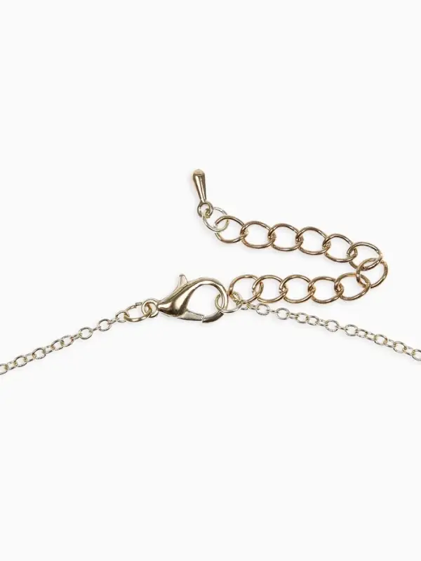 Кулон на цепочке "ДНК", цвет золото