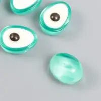 Декор для творчества акрил "Авокадо" набор 6 шт зелёный 1,5х1,5х1,6 см