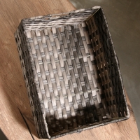 Корзина плетеная 40х29х17 см, пластик