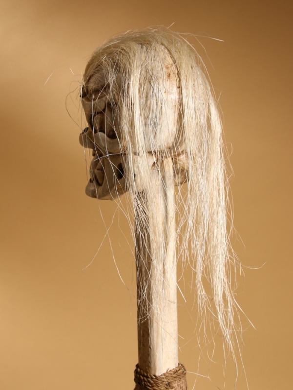 Посох "Череп" 160 см, дерево