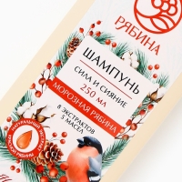 Рябина Шампунь для волос "Сила и сияние" , 250 мл, морозная рябина