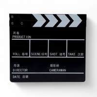 Кинохлопушка режиссёра, черная, 30 х 27 см