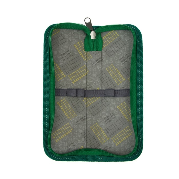 Пенал 1 секция, 55 х 205 х 25 мм, Calligrata "Футбол", ламинированный картон