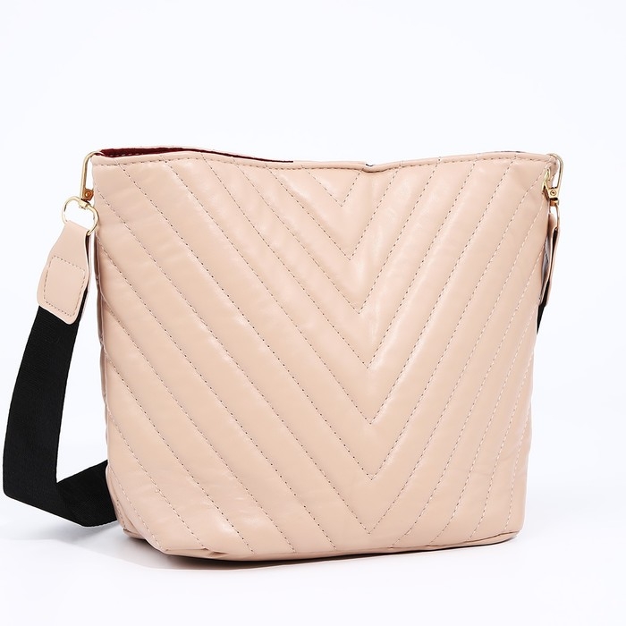 Сумка кросс-боди на молнии, цвет бежевый Сумка кросс-боди на молнии, цвет бежевый