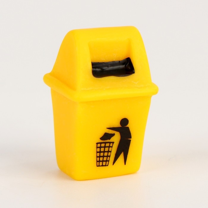 Миниатюра кукольная &laquo;Урна&raquo;, набор 3 шт., размер 1 шт. &mdash; 1,5 &times; 3 &times; 1,3 см