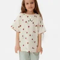 Термоаппликация &laquo;Мишка с бантиком&raquo;, 5.5&times;6 см, бежевая