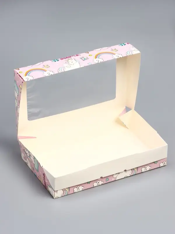 Коробка складная &laquo;Единороги&raquo; 20&times;12&times;4 см