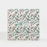 Коробка для кондитерских изделий с пластиковой крышкой &laquo;Елка&raquo;, 15 х 15 х 3 см