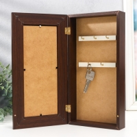 Ключница  "Стайка" 16х31 см венге МИКС